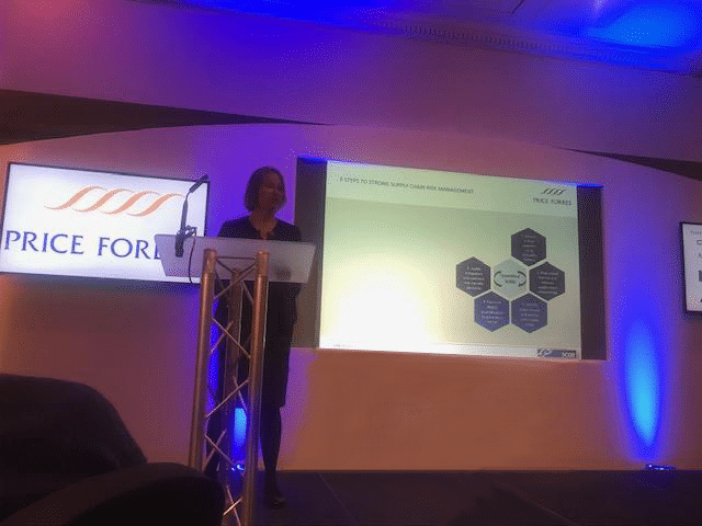 Intersys Director Catherine Geyman speaking at Price Forbes Life Science Conference 2019